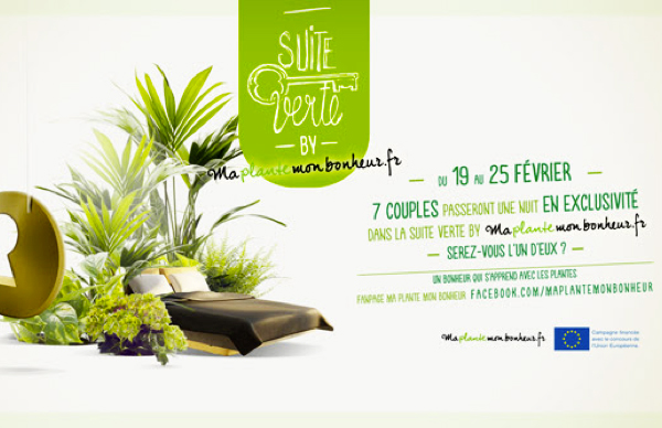 Suite Verte à l'hôtel Hidden Paris