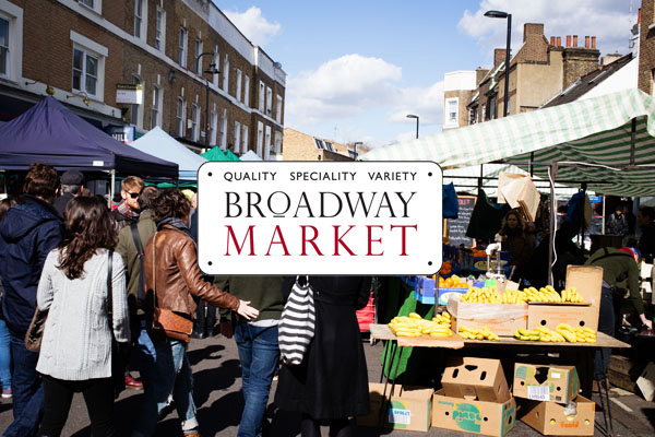 Broadway Market à Londres