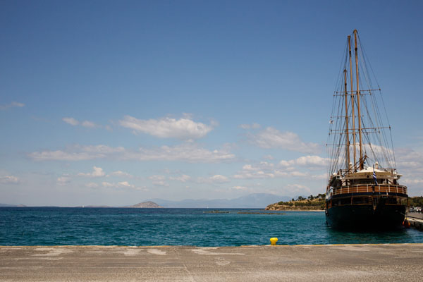 Bienvenue à Egine en Grèce