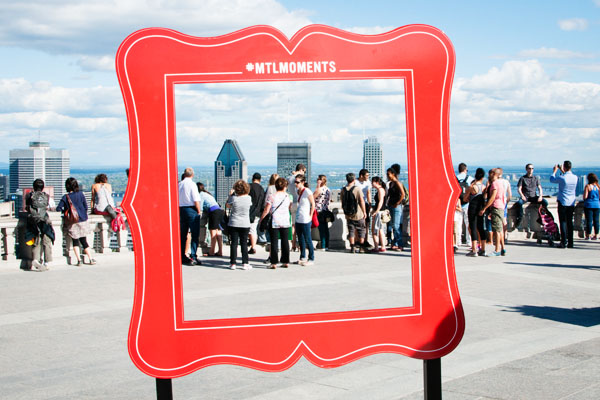 Panorama sur Montréal depuis le Mont Royal