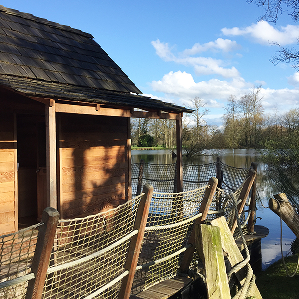 cabane flottante Domaine des Ormes