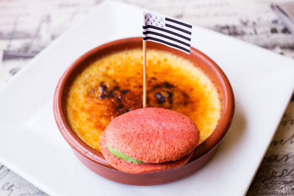 Crème brûlée bretonne