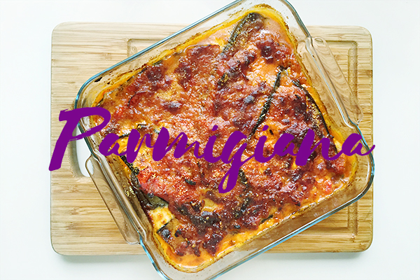 Recette aubergines à la parmesane