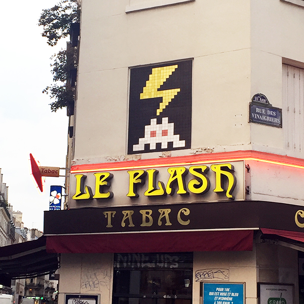Flash Invader Paris