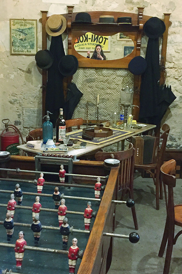 Musée des commerces d'autrefois à Rochefort - Le bar