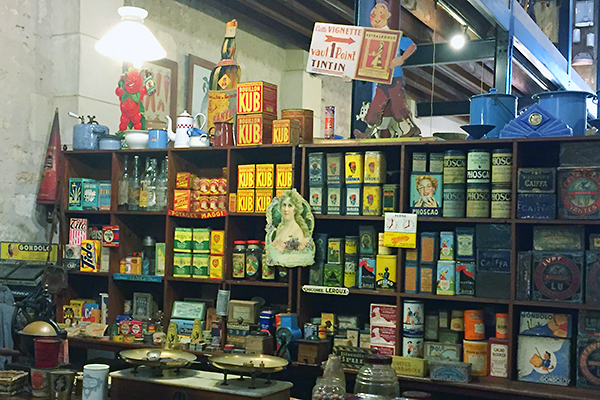 Musée des commerces d'autrefois à Rochefort - Epicerie
