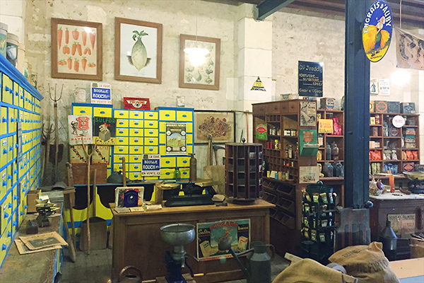 Musée des commerces d'autrefois à Rochefort - Graineterie