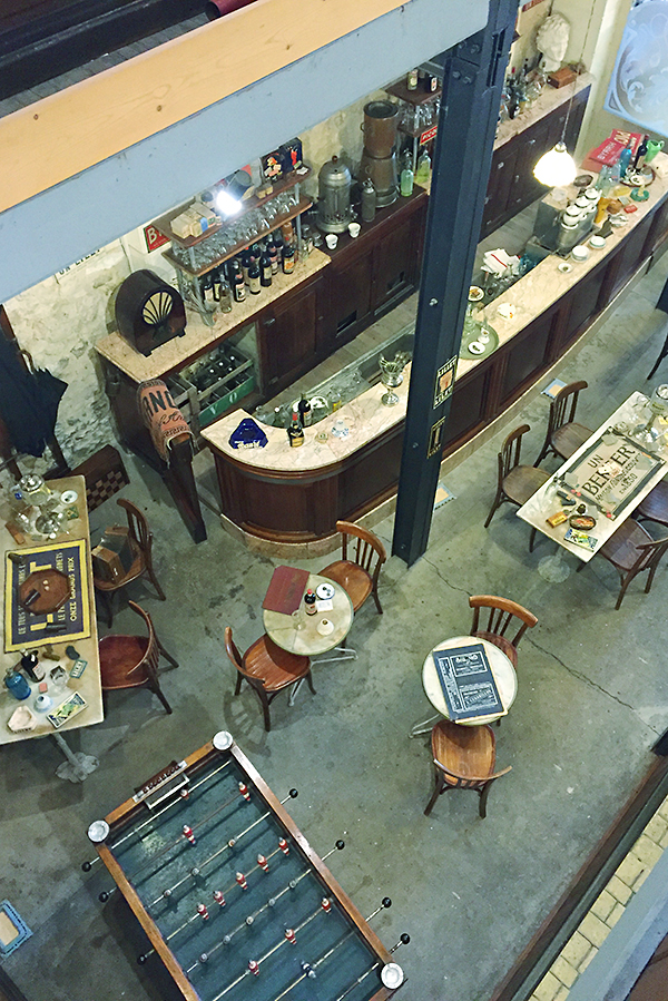 Musée des commerces d'autrefois à Rochefort - Le bar