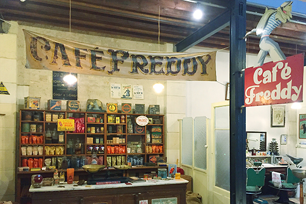 Musée des commerces d'autrefois à Rochefort - Torréfacteur