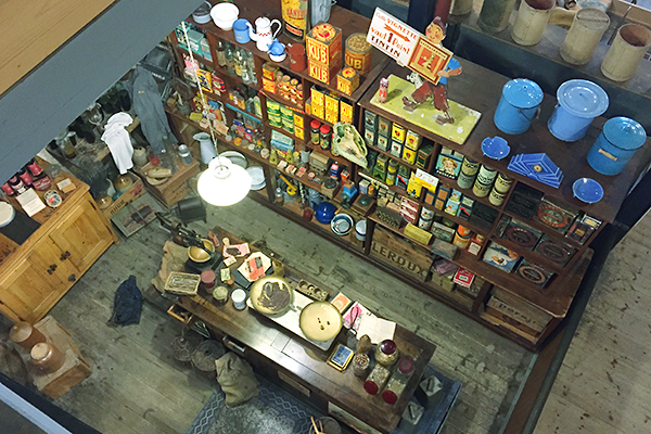 Musée des commerces d'autrefois à Rochefort - Epicerie