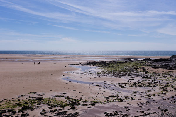 Plage de la Potinière à Carteret