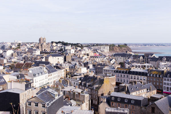 Panorama sur Granville Normandie