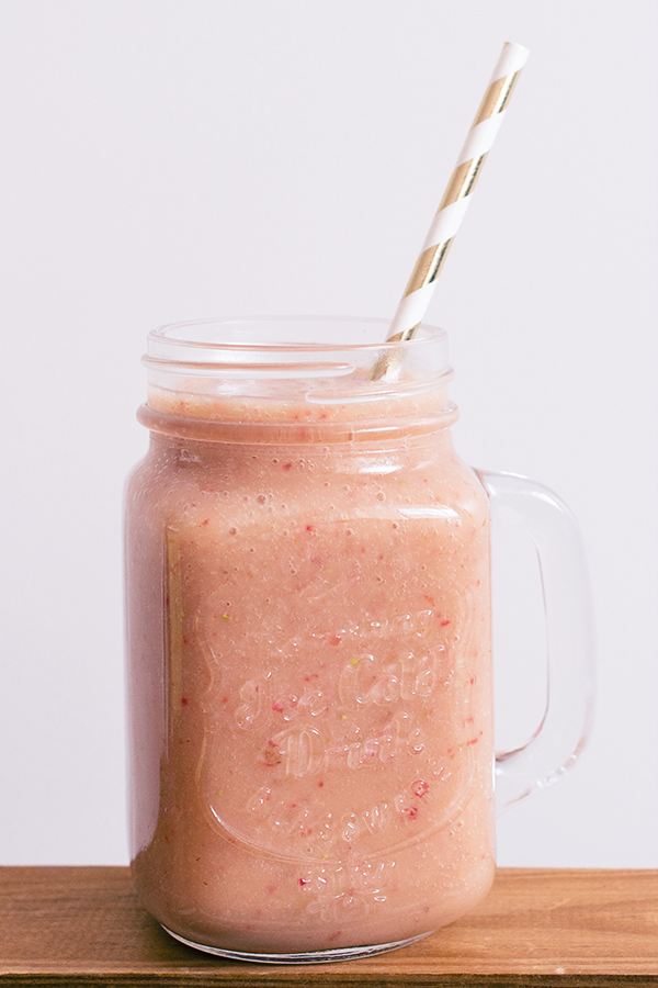 Smoothie banane-fraise