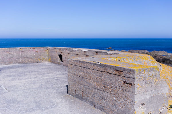 Bunker allemand au Phare de Goury