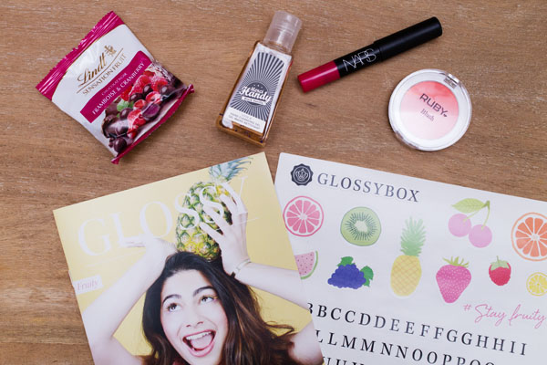Glossybox beauté juin 2017