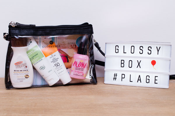 Glossybox beauté juillet 2017