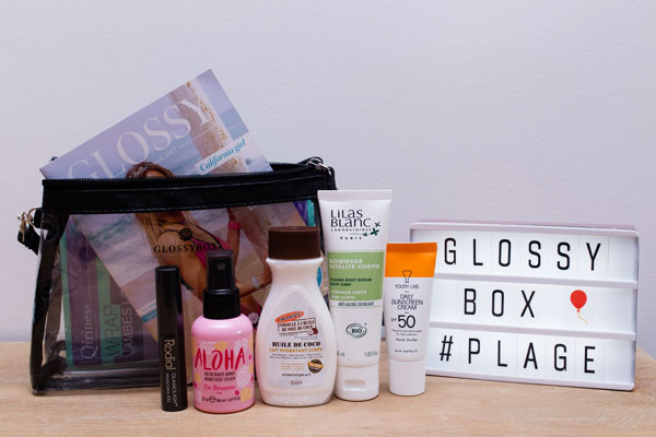 Glossybox beauté juillet 2017