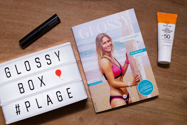 Glossybox beauté juillet 2017