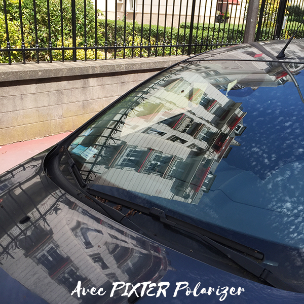 Test pixter polarizer