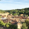 Panorama sur Cadouin en Dordogne