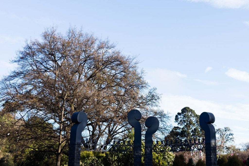jardin botanique de Dunedin NZ