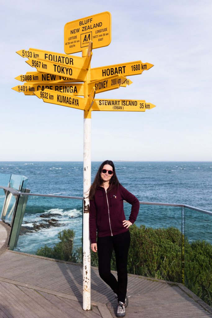Stirling Point Bluff Nouvelle Zélande