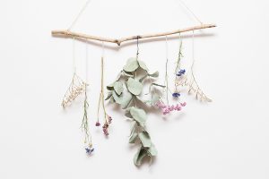 DIY suspension florale