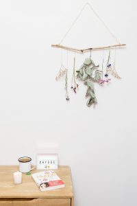 DIY suspension florale