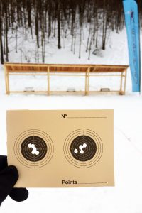 Initiation biathlon à Pelvoux