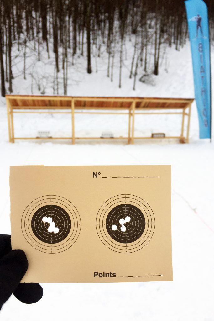 Initiation biathlon à Pelvoux