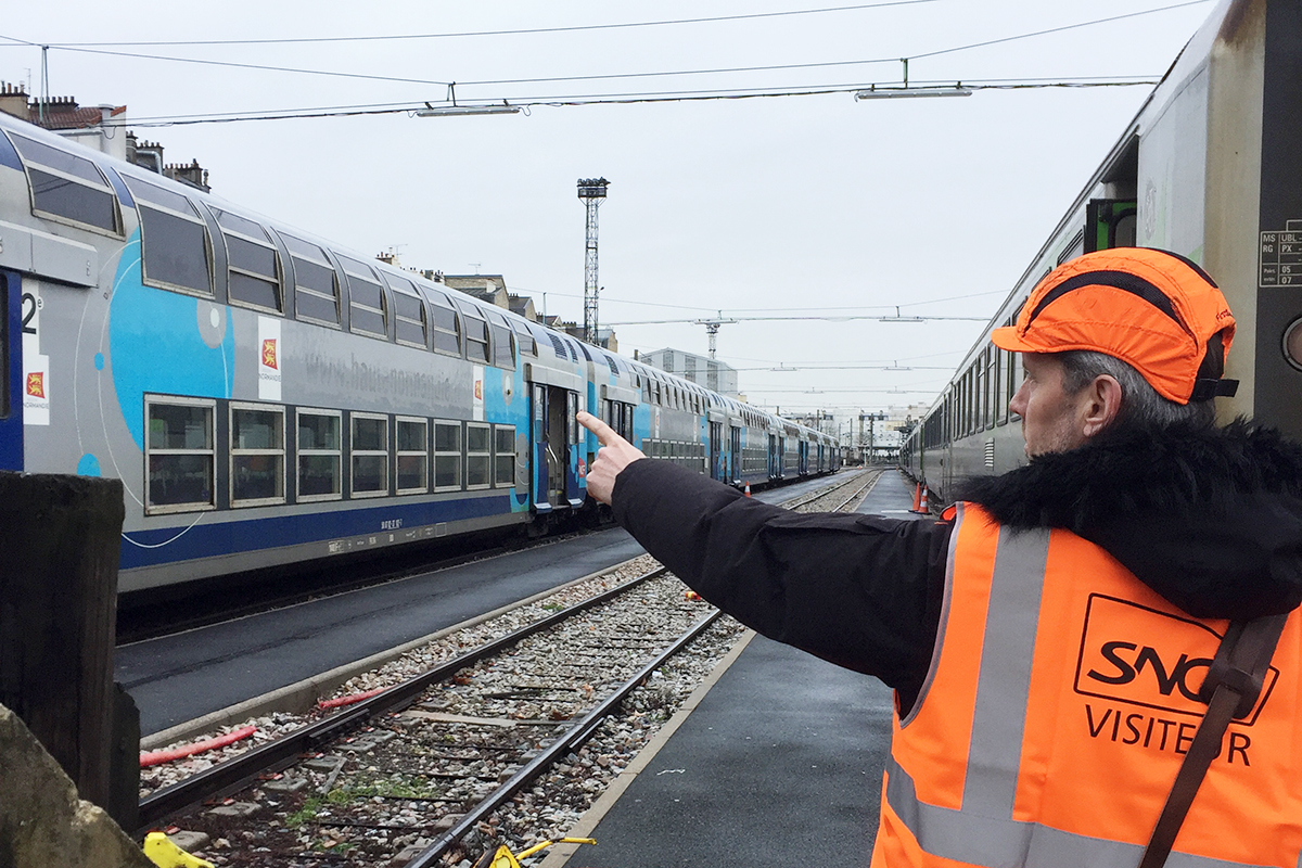 Visite technicentre Intercité SNCF Clichy-Levallois