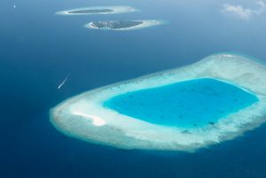 Dhigali Maldives en hydravion