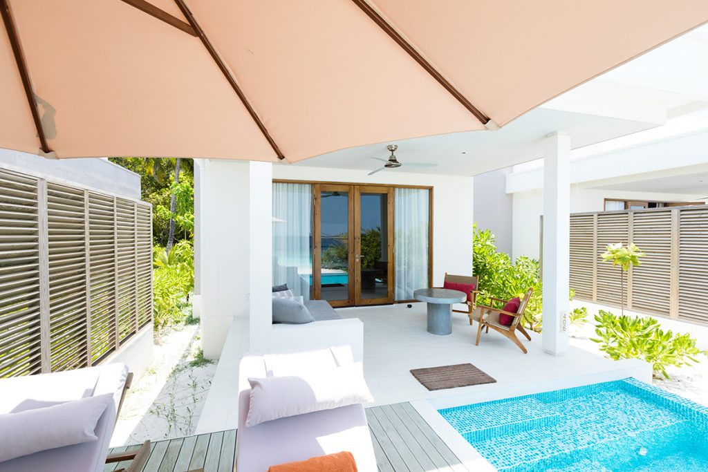 Beach Villa with pool Dhigali Maldives