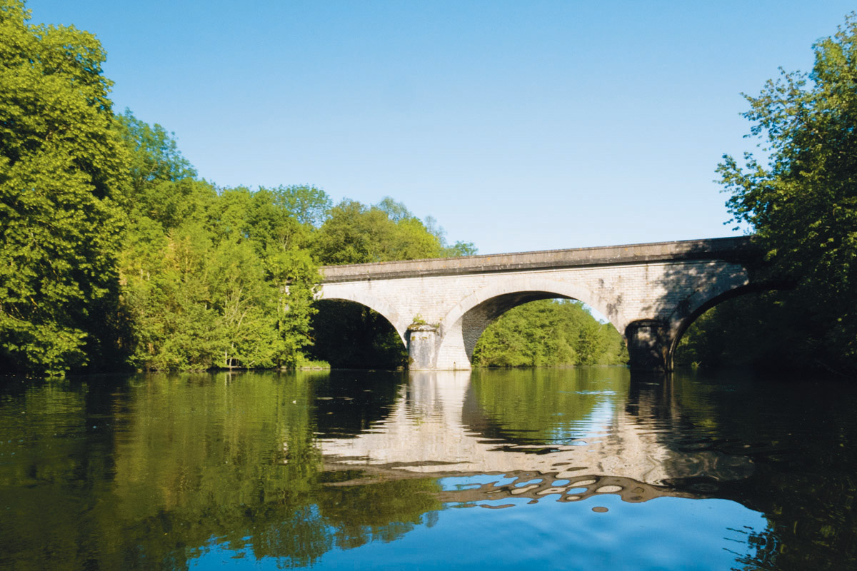 Canoë sur la Conie à Marboué