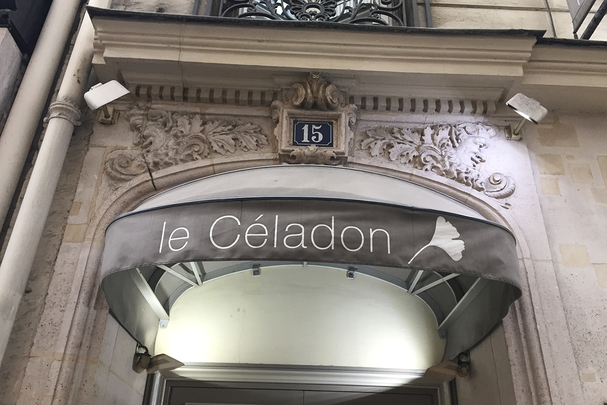 Restaurant gastronomique Le Céladaon Warwick Paris