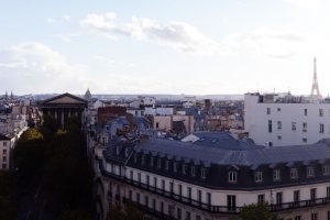 Vue depuis le toit du Printemps Haussmann