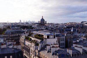 Vue depuis le toit du Printemps Haussmann