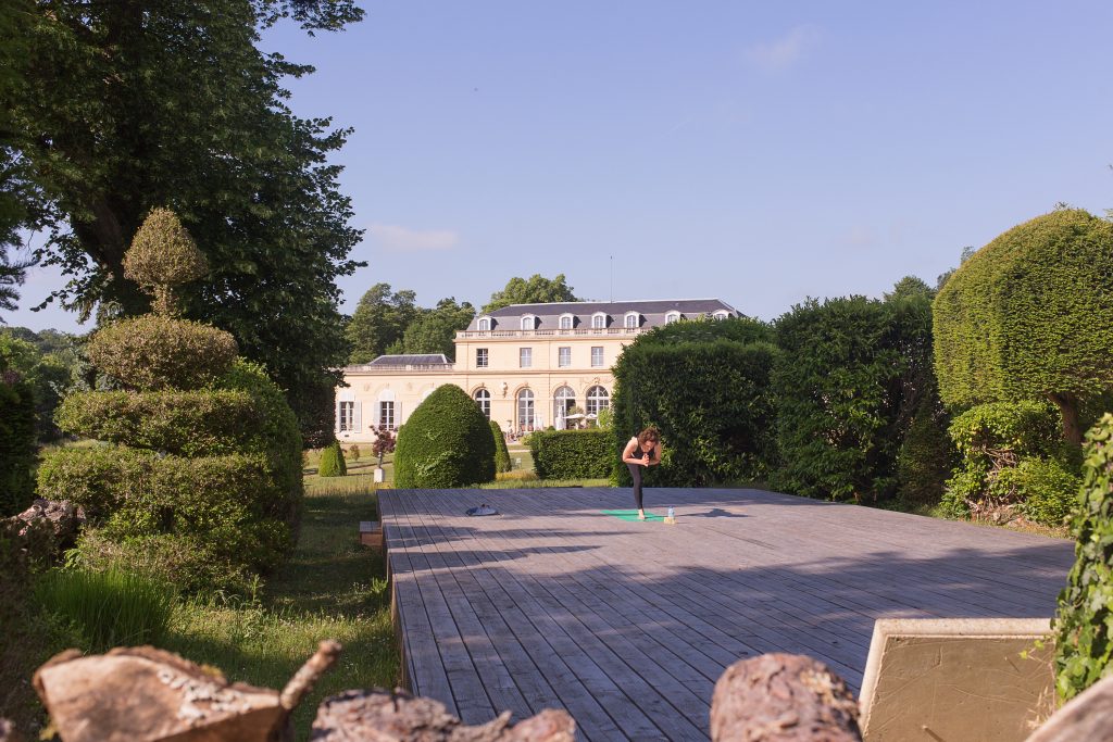 Maison du Val morning yoga