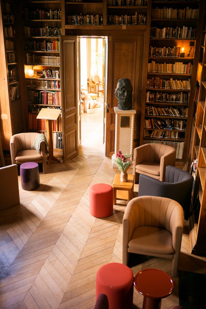 Maison du Val la bibliothèque