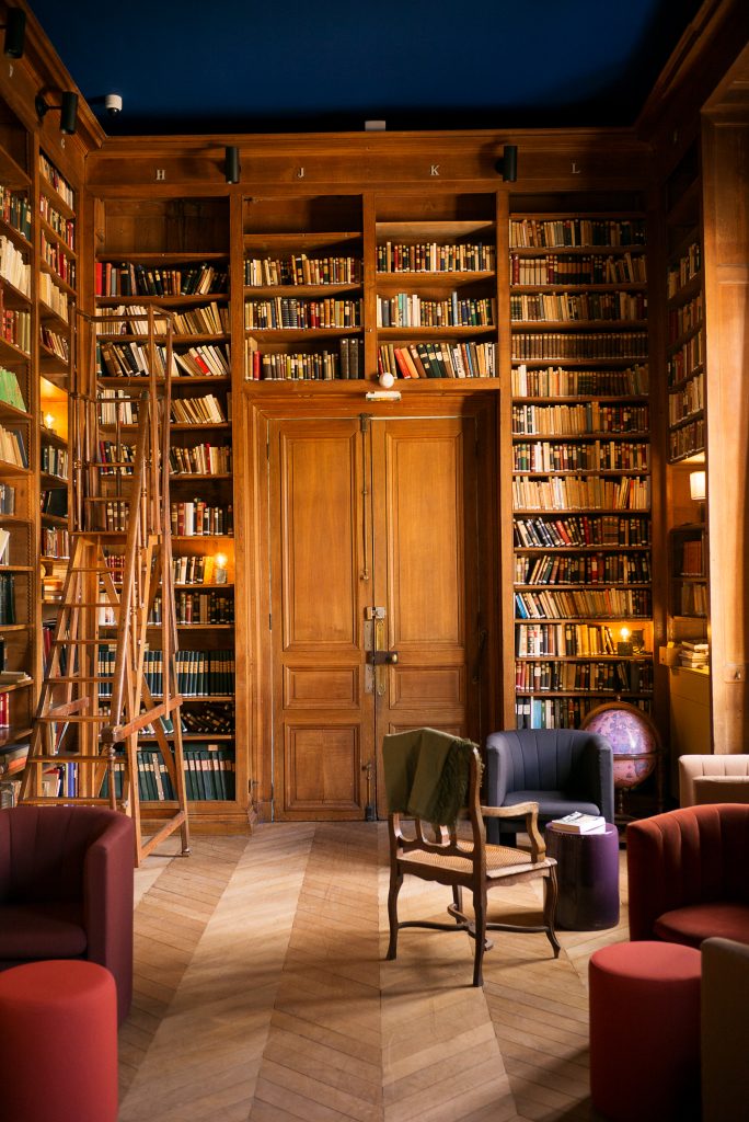 Maison du Val la bibliothèque