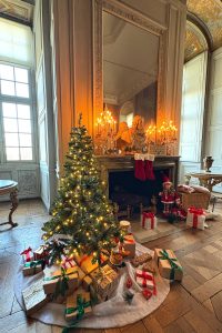 Château de Maisons décoré pour Noël