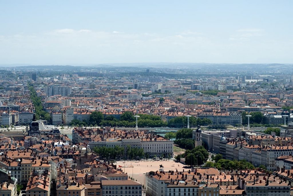 Lyon - Vue depuis Fourvière