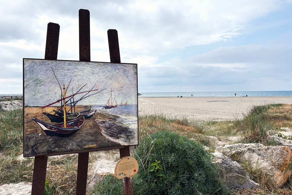 Saintes Maries de la Mer peinte par Van Gogh